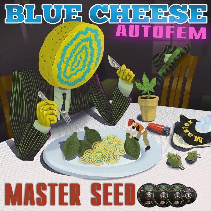 Насіння коноплі Blue Cheese autofem.