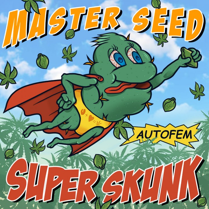 Семена конопли Super Skunk autofem.